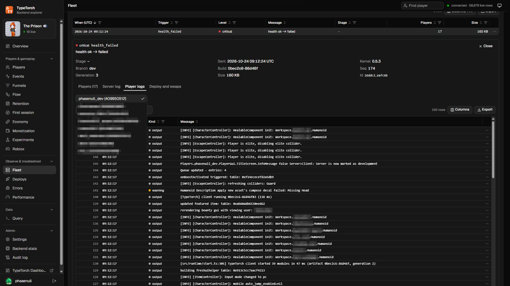 TypeTorch backend explorer